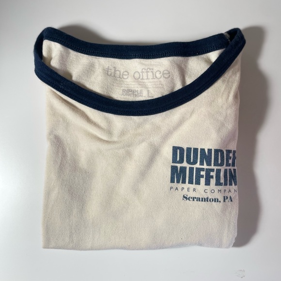 The Office Size L Women’s Ringer T-shirt - Picture 3 of 4